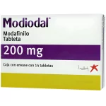 Provigil Modiodal Modafinil 200 mg 14 Tabs.