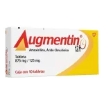 (MO) Augmentin amoxicillin &clavulanate/clavu generic 875/125mg10Tabs
