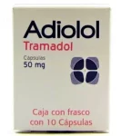 TRAMADOL ADIOLOL GENERIC 50MG 10 CAPS