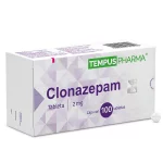 Clonazepam 2 mg 100 tabs.