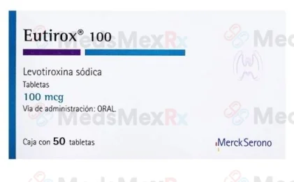 Levoxyl Synthroid Eutirox Levothyroxine 100 mcg 50 tabs