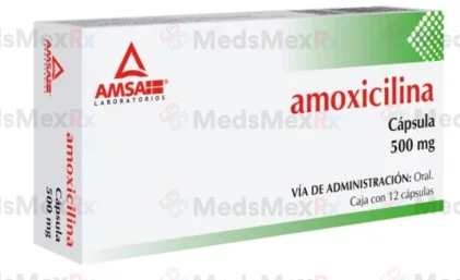 Amoxil Amoxicillin Generic 500 mg 12 Caps