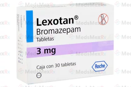 Lexotan  Bromazepam 3 mg 30 Tabs.