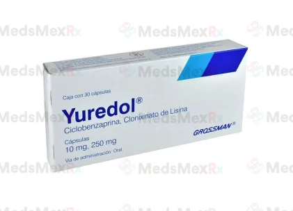 Cyclobenzaprine Yuredol 10/250 mg 30 caps