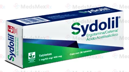 Sydolil Ergotamine Caffeine Aspirin  400/50/1 mg 36 Tabs
