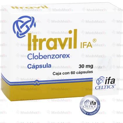 Itravil Clobenzorex 30 mg 60 caps
