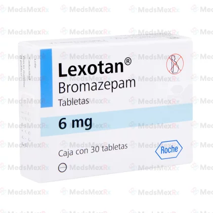 Lexotan  Bromazepam 6 mg 30 Tabs.