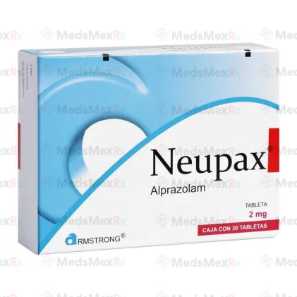 Neupax Alprazolam 2 mg 30 tabs