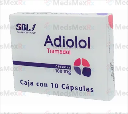Tramadol Generic 100mg 30 caps ADIOLOL