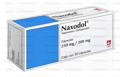 Naxadol  Carisoprodol Naproxen 250 mg 30 caps