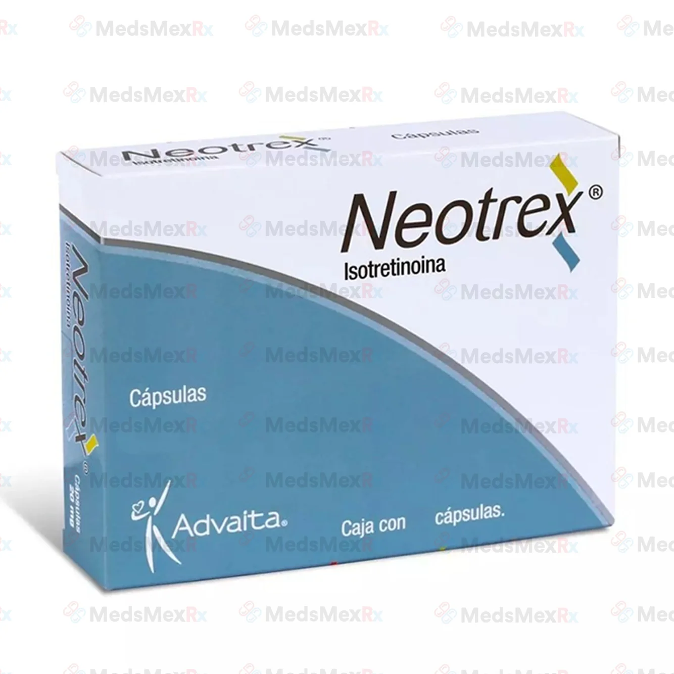 Accutane Neotrex Isotretinoin - Medicines Mexico RX Online Pharmacy ...